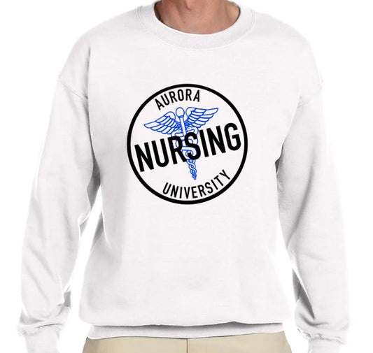 AU Nursing Logo Crew Neck